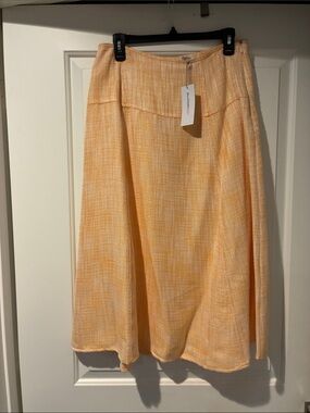 Liz Claiborne Peach A-Line Skirt
